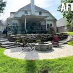 Gravel Patio With Pergola Broken Arrow