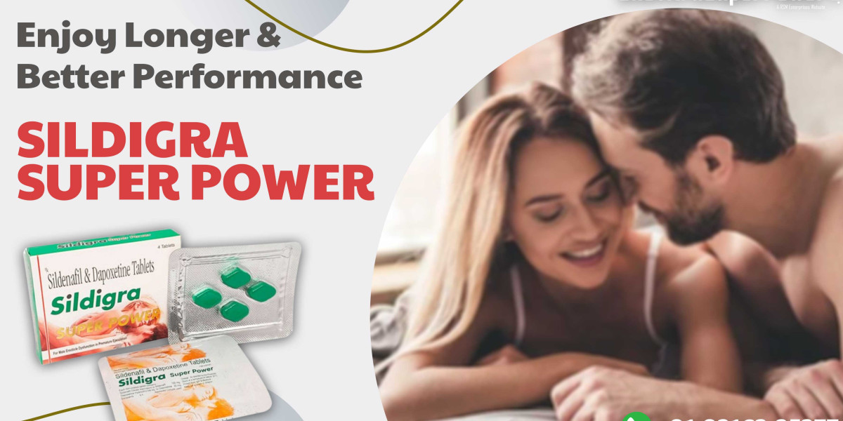 Sildigra super power: Restore your sensual intimacy with ED & PE solutions