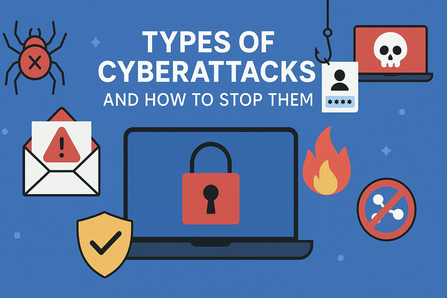 Top 10 Types of Cyberattacks and How to Stop Them - Edtech Official Blog