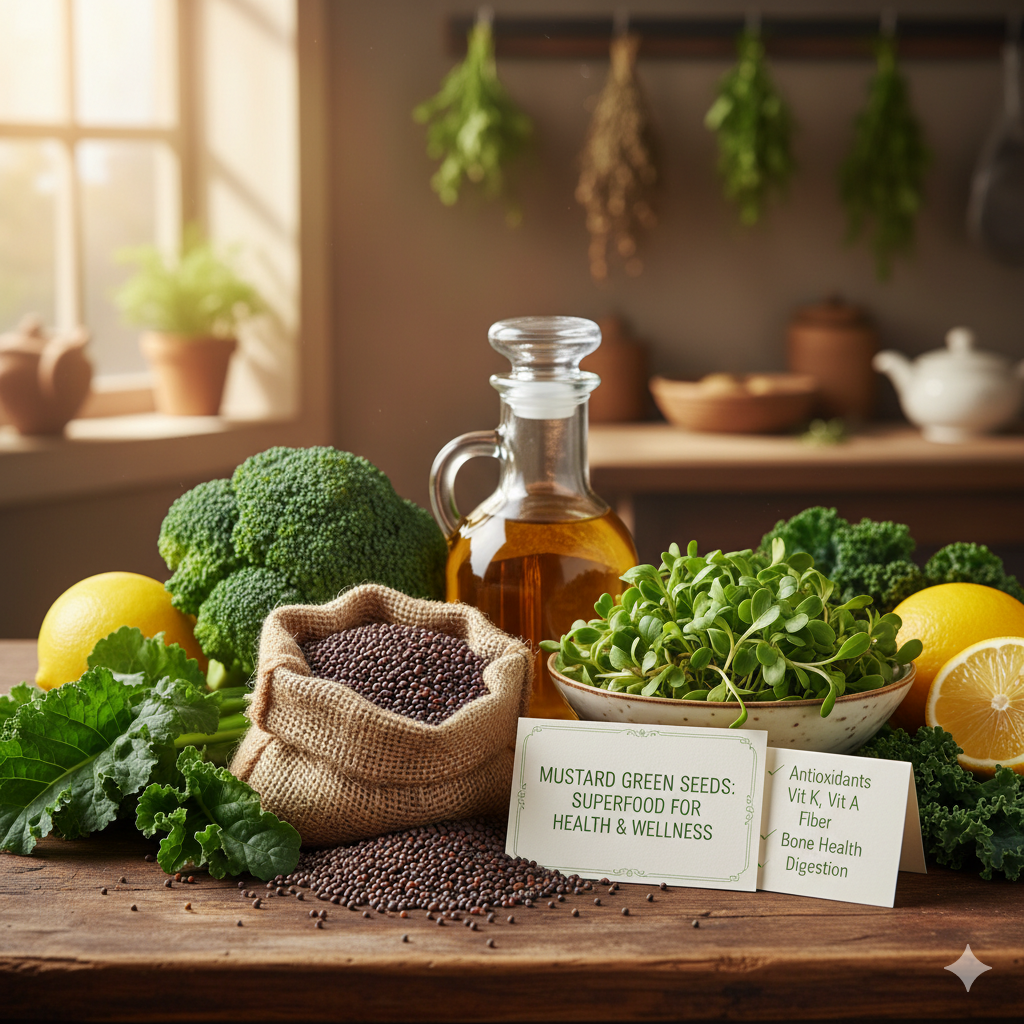 Why Mustard Green Seeds Are a Superfood for Health and Wellness - Buy Generic Pharmacy