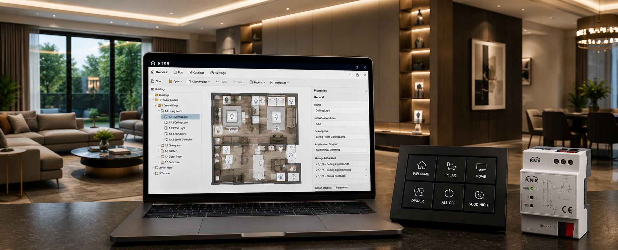 What is ETS6? KNX Programming Guide for India