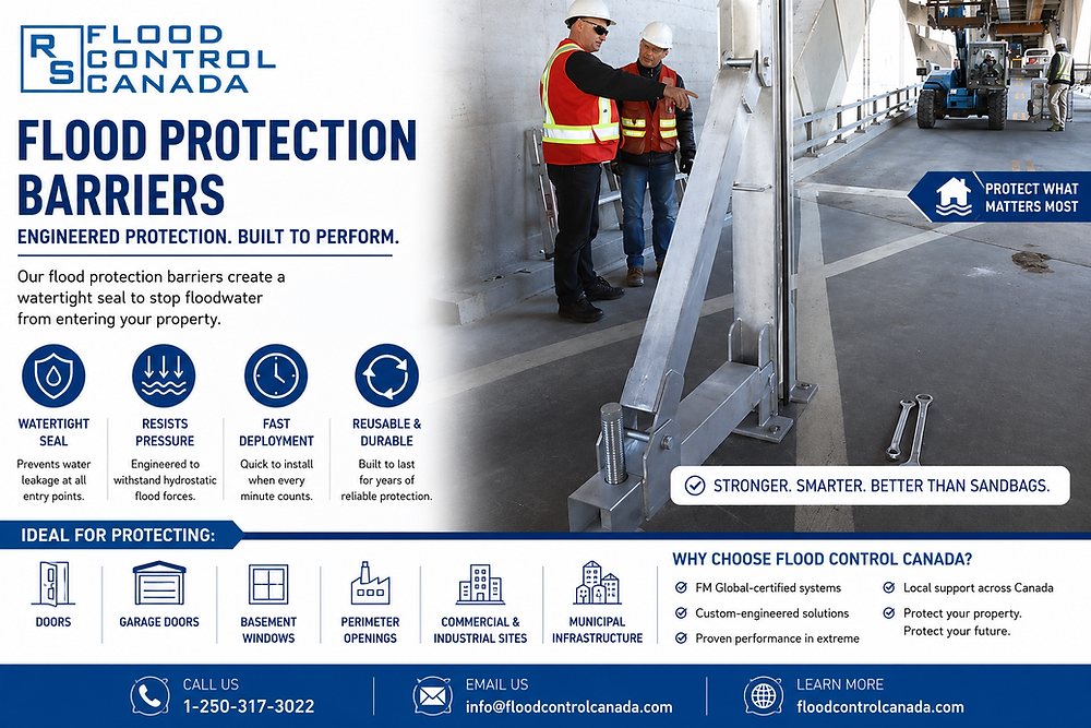 Flood Protection Barriers: Better Than Sandbags in Canada