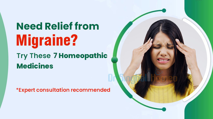 7 Best Homeopathic Medicines For Migraine Relief in India