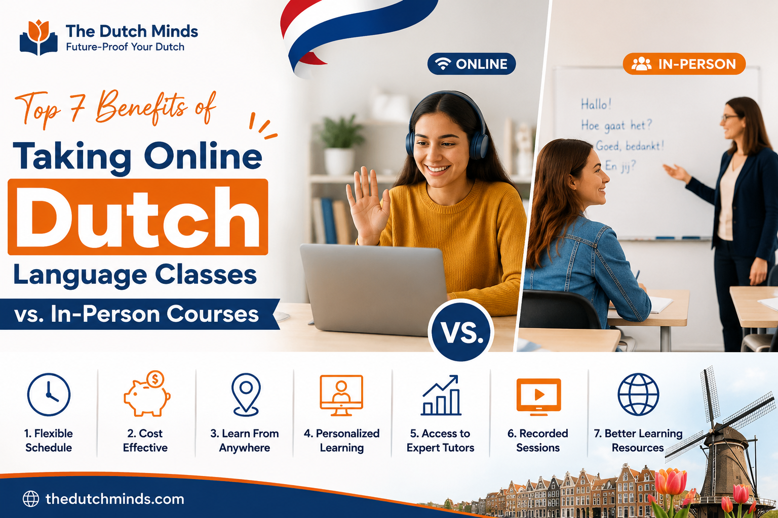Top 7 Benefits of Taking Online Dutch Language Classes vs....