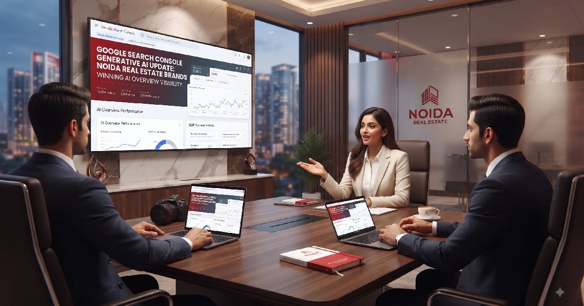 Google Search Console Generative AI Update: How Noida Real Estate Brands Can Win AI Overview Visibility