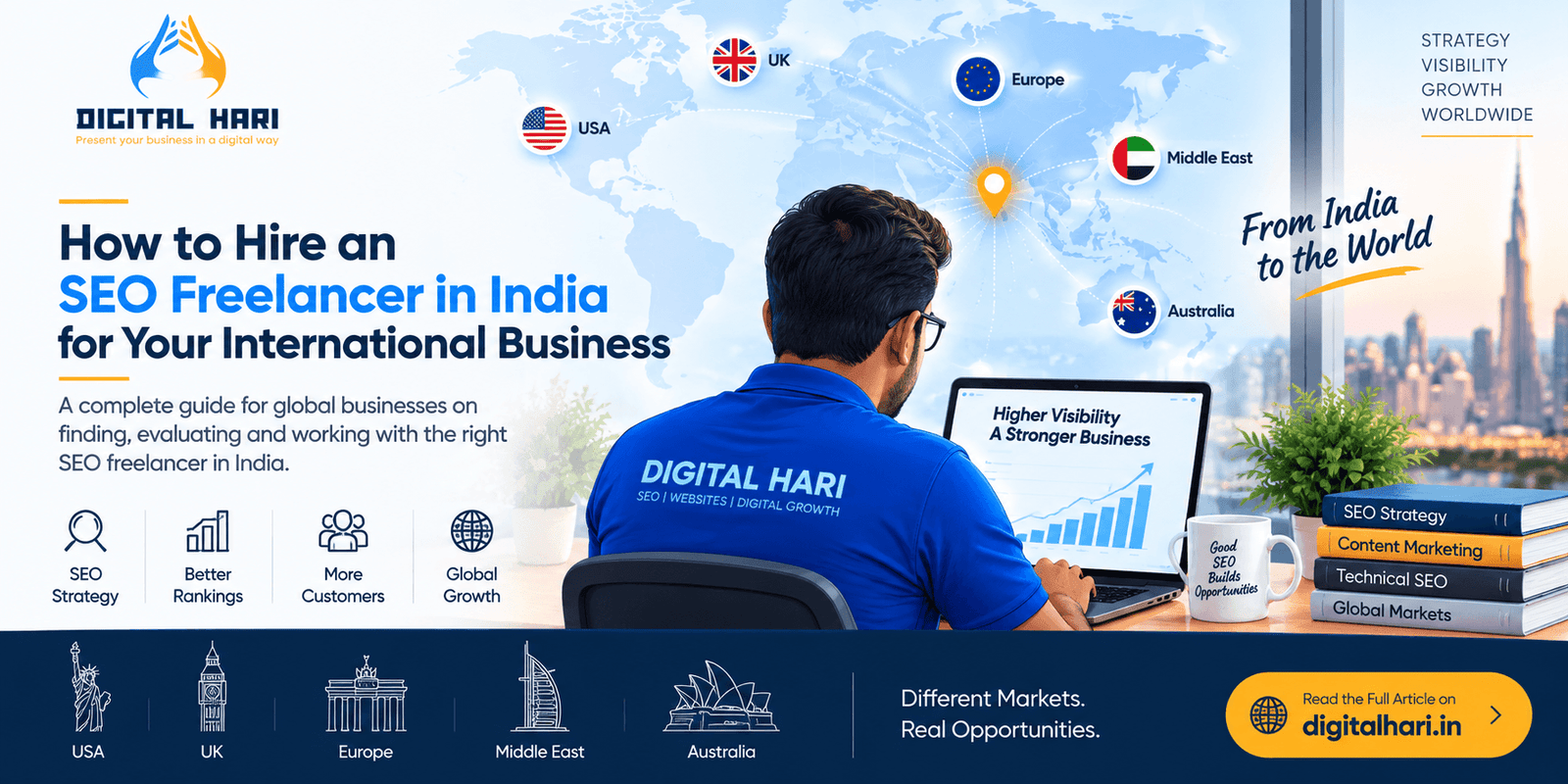 How to Hire an SEO Freelancer in India for Global Business