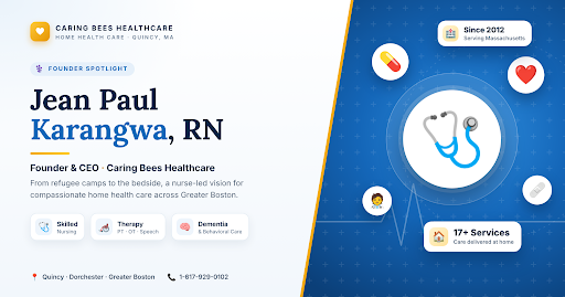 Jean Paul Karangwa - Building a Home Health Care Agency in Quincy, Massachusetts, from Refugee Camps to the Bedside - SIIT - Tech Guest Posts
